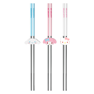 marsica三丽鸥不锈钢筷子防霉