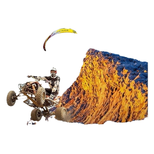 懒猫旅行 沙巴神山一日游 神山公园ATV单人 牧场滑翔伞 亚庇旅游