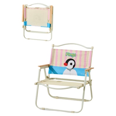 【禧物社】有点淘气Playfulgoods×Pingu户外露营折叠椅克米特椅