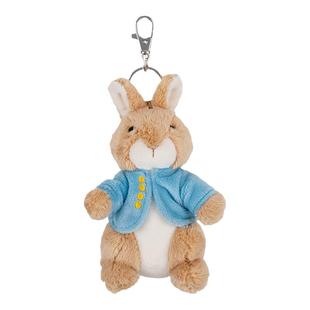 英国正版Peter Rabbit比得兔钥匙扣彼得兔子挂件公仔可爱玩偶礼物