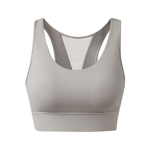 胖mm大码高强度收副乳运动防震内衣女文胸跑步瑜伽服健身美背背心