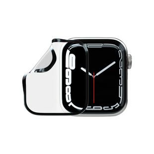 蓝猩太空舱适用applewatch保护膜S 10/9/8/7/6/5/4/3/2/1/SE苹果手表贴series全包iwatch贴膜神器全覆盖表盘