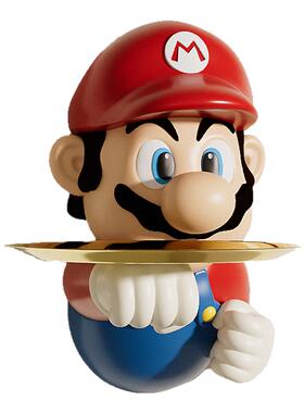 【天猫热销】马里奥钥匙收纳摆件