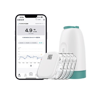 硅基轻享24小时动态血糖仪免采血