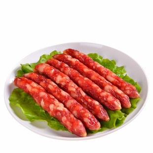 全国包邮黄圃福人品广味广式腊味腊肉广东特产加瘦散装腊肠香肠