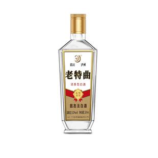 【特曲酒】不老潭52度浓香型老特曲500ml光瓶酒 纯粮酿造品质白酒