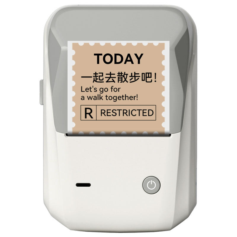便携式手帐贴纸打印机|可连手机