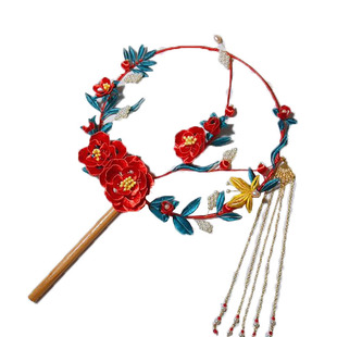 新款手工缠花diy材料包古风蜻蜓发簪少女发钗汉服配饰手作送教程