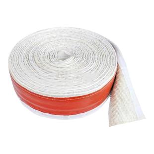 耐高温搭扣式硅橡胶玻璃纤维管 魔术贴保护套管 液压高压炼钢厂用