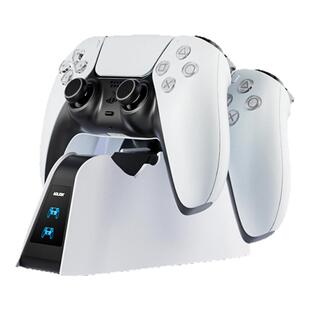 AOLION澳加狮 PS5手柄座充原装手柄充电底座收纳支架充电器适用索尼PS5 Slim PRO游戏主机配件PS5精英手柄