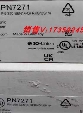 议价IFM PN7271 PN7299 PN7570 PN7592 PN7596 易福门 全新原装 1