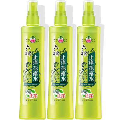 喷雾花露水六神驱蚊止痒