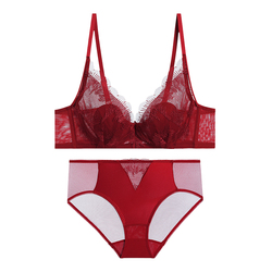 爱慕本命年红色内衣套装