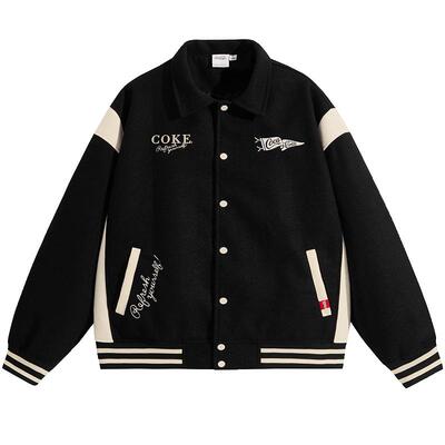 Coca-Cola/可口可乐棒球服外套