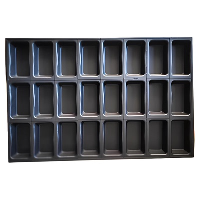 磨砂加厚24连长方形糯米粑粑蛋糕不沾模具脆皮枣糕无水鸡蛋糕烤盘