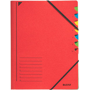 LEITZ利市 A4尺寸三明治式绷带文件夹设计底稿平摊收纳纸质资料夹