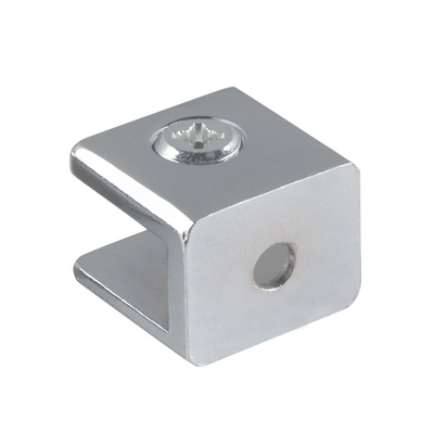 锌合金玻璃夹配件隔板夹3-12mm厚