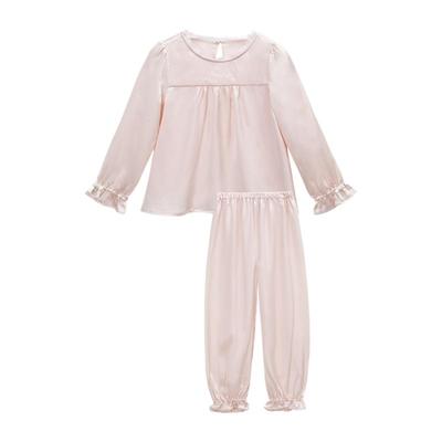 MANITO/曼尼陀 Loving 桑蚕丝儿童连衣裙爱心印花睡裙真丝