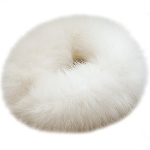 [御皮坊]双面狐狸毛围脖真毛皮草围巾冬时尚毛领子女冬季温暖韩版