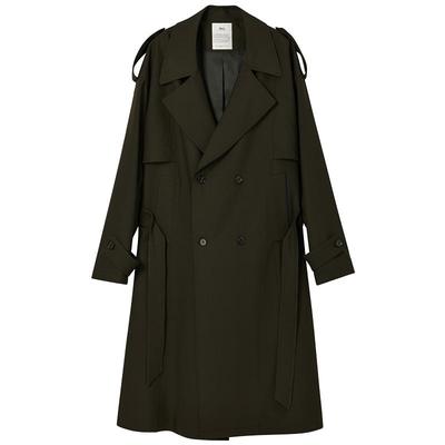 潮春秋季男士外套高级感风衣宽松