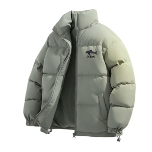 班尼路SK系列棉服男冬季羽丝棉蓬松男士面包服立领保暖男款棉袄LF