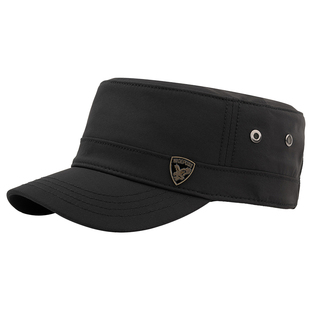 高端速干帽子男款夏季透气春秋薄款平顶帽男士鸭舌帽坚挺有型男帽