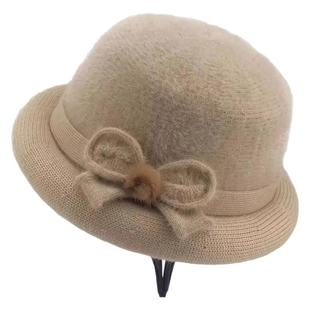 70多八十岁老太太时髦老人帽子女冬天奶保暖盆礼帽中老年人妈妈女