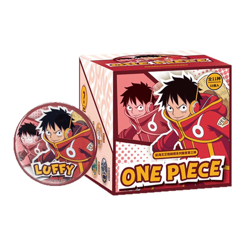 MEBUKU ONE PIECE航海王艾格赫德徽章蛋头岛第二弹吧唧路飞佐罗