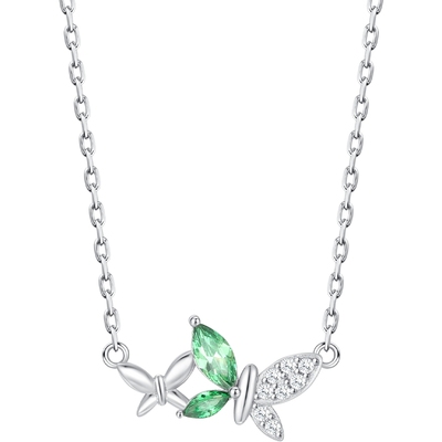 潮宏基s925银项链银饰