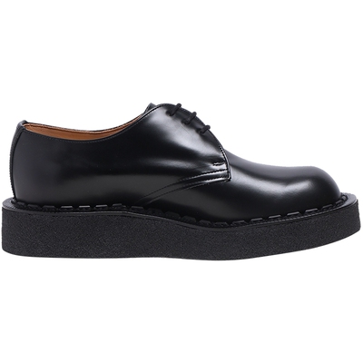 IT厚底系带单鞋皮鞋复古学院风