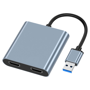 科乐多三屏异显扩展坞笔记本usb转换器电脑typec转hdmi多屏显示器