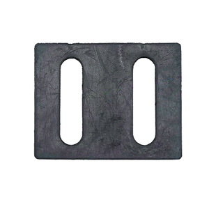 幕墙角码绝缘垫片 橡胶垫片 大理石挂件垫片 双孔防腐绝缘垫 三宁