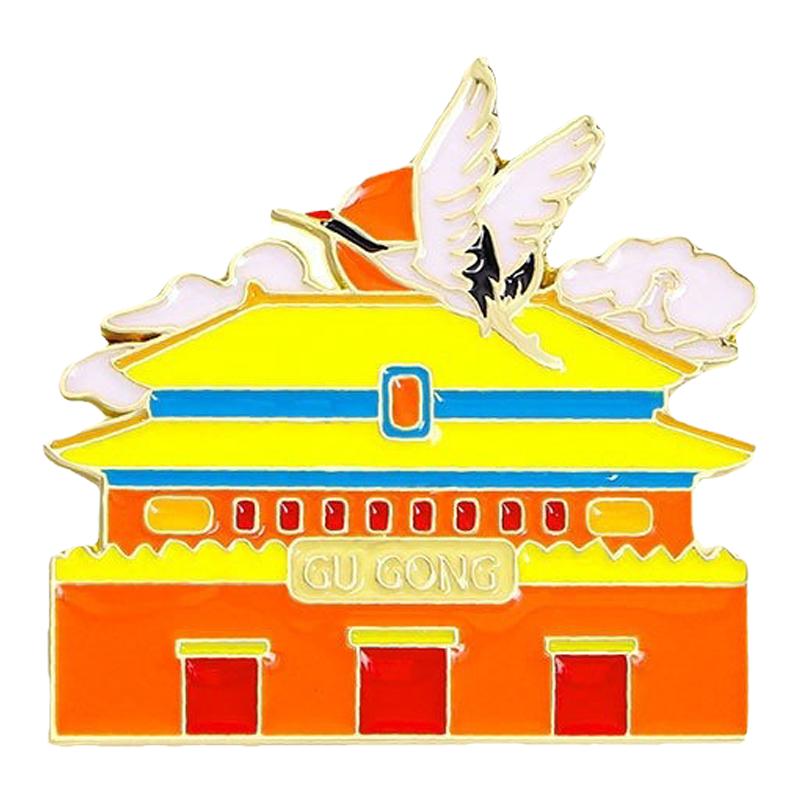 北京天安门旅游纪念品徽章