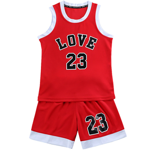 小童篮球服幼儿园儿童表演服小班男童女童篮球衣大班毕业服小背心