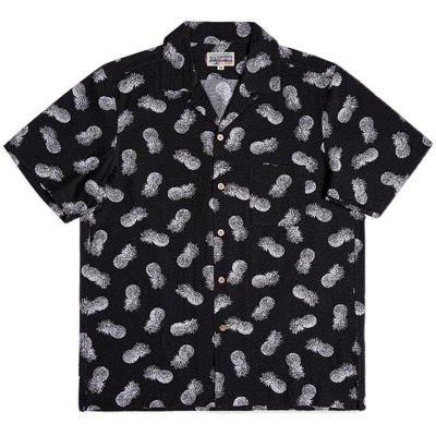 redtoenado短袖美式泡泡纱衬衫