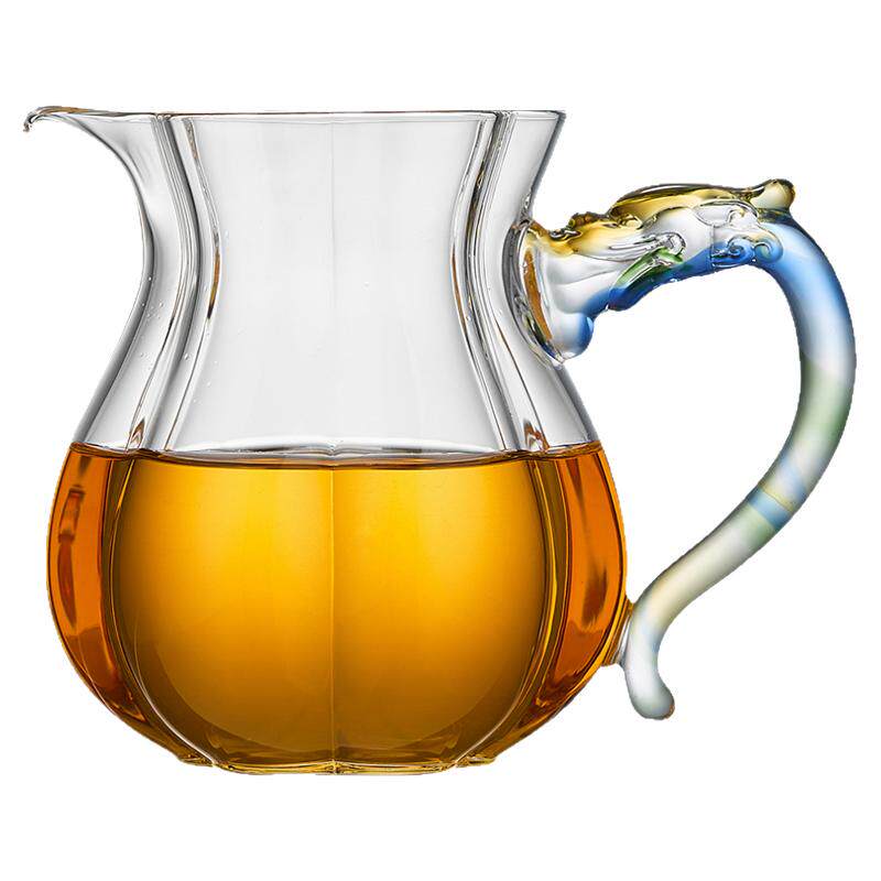 玻璃公道杯耐高温加厚高档2026新款高硼硅泡茶海分茶器茶具三件套