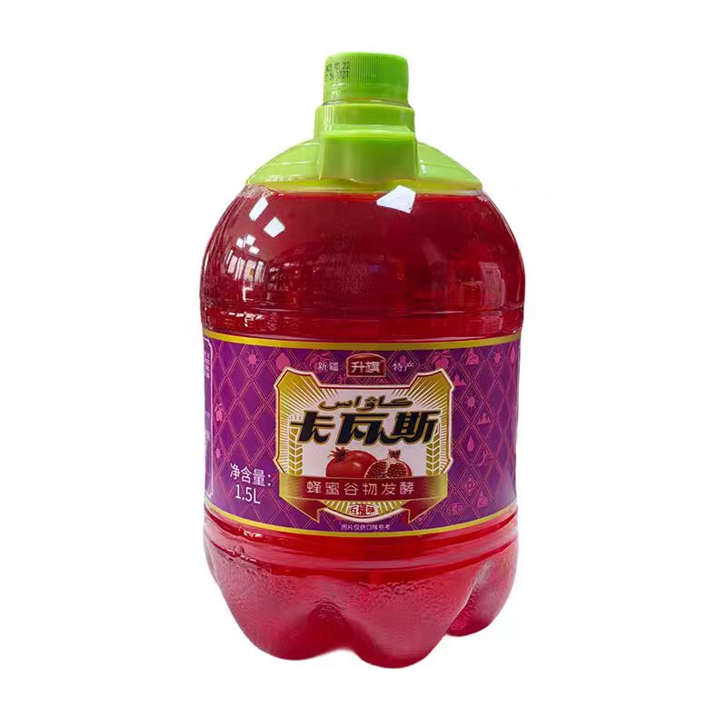 新疆特产升旗卡瓦斯新疆特色风味饮料1.5L传统特产发酵饮品格瓦斯