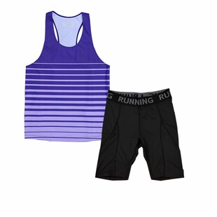 田径服男女套装体考体育生训练服比赛服紧身裤省队服背心定制速干