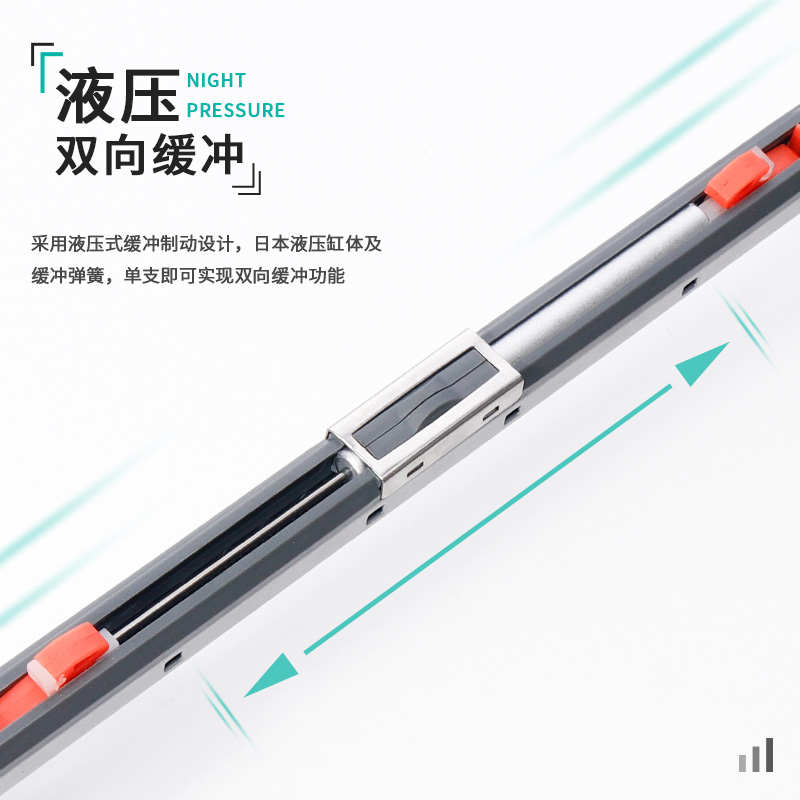 侧滑移门导轨上轨道玻璃推拉门吊轨内嵌式口袋门滑轮吊趟木门配件