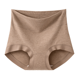 古今高腰收腹内裤女士10A抑菌桑蚕丝底档不夹臀秋冬加厚款三角裤