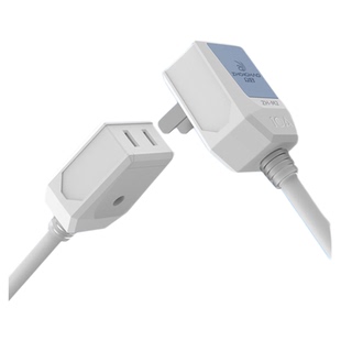 新国标大功率家用电源电动车充电延长线电视吸尘器监控加长线插排