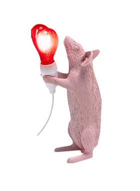 Seletti心形老鼠灯创意装饰灯床头灯摆件生情人节礼物