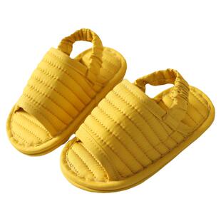 新款可爱儿童居家鞋春秋1-3岁宝宝室内静音软布底防滑学步鞋四季