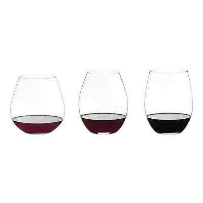 【新品首发】RIEDEL O杯品鉴酒杯轻薄超薄红酒杯3支装结婚礼物