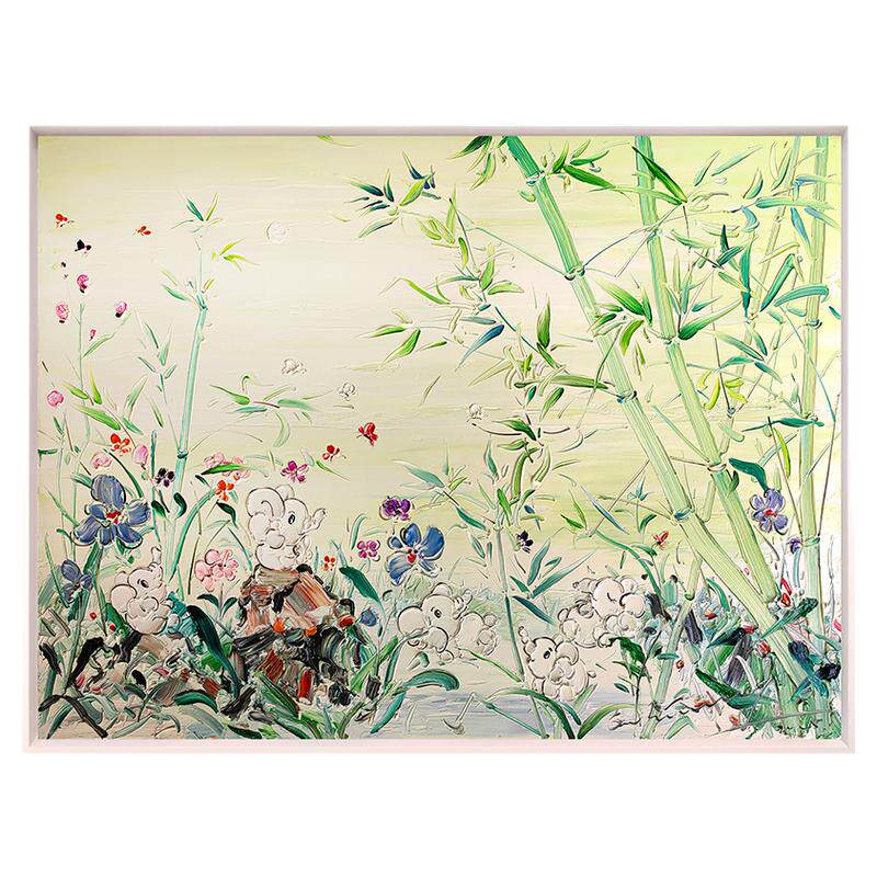 画家志明原创手绘油画