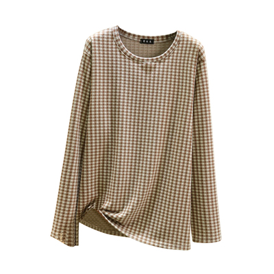 男士舒绒格子睡衣秋冬加绒保暖衣