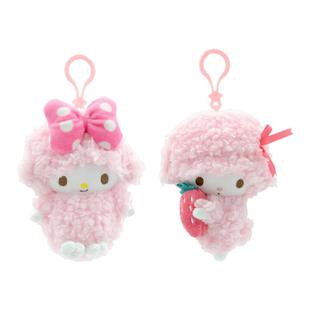 三丽鸥正版piano必爱诺小羊挂件公仔毛绒挂饰生日礼物书包钥匙扣