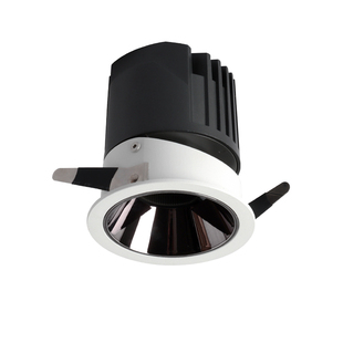 全光谱护眼射灯 暗装高显COB深杯防眩小山区洗墙开孔45 65 80筒灯