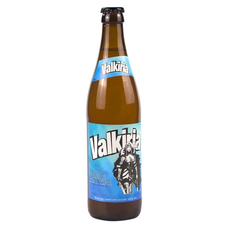 【顺丰发货】女武神小麦白啤酒 Valkiria精酿啤酒500ml包邮送杯子