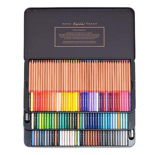 马可雷诺阿彩铅笔画画专用120色专业48色小学生彩色铅笔36/72色油性水溶性儿童美术生手绘画水性涂色马克雷诺